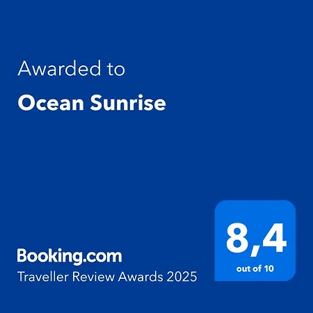 Ocean Sunrise Apartamento
